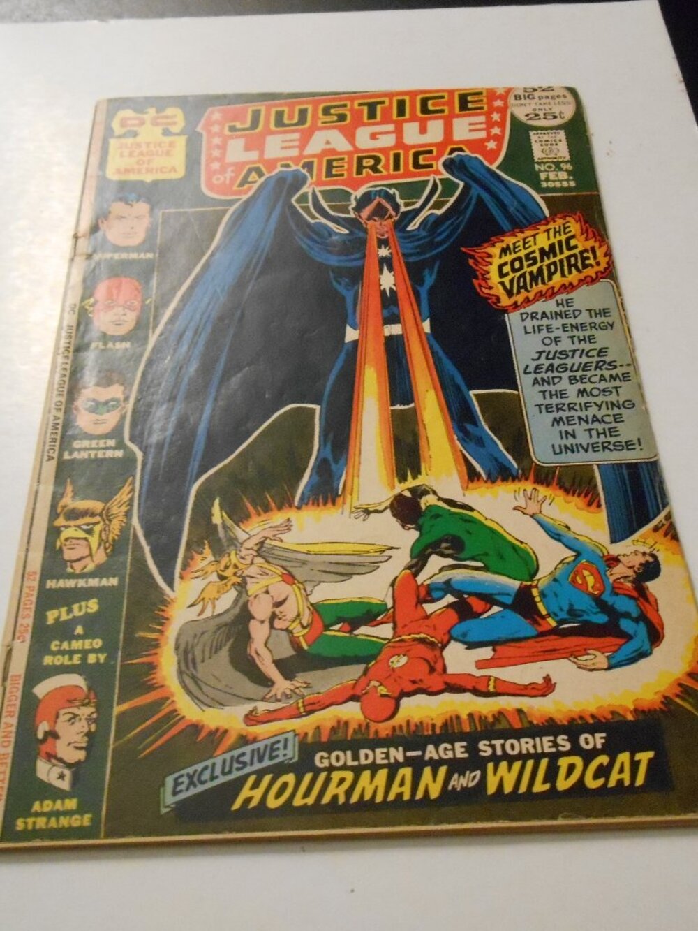 JUSTICE LEAGUE OF AMERICA # 96 48 Page Giant Cover Pencils by Neal Adams